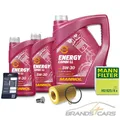 MANN ÖLFILTER + 7l 5W-30 FÜR BMW 3-ER E46 5-ER E39 E60 7-ER E38 X3 X5 Z3 M52 M54