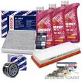 BOSCH INSPEKTIONSPAKET FÜR SMART FORTWO CABRIO COUPE 451 1.0 +Turbo M132