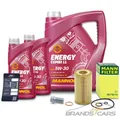 MANN ÖLFILTER + 7L 5W-30 FÜR MERCEDES W202 W203 W204 CLK W210 W211 200 - 270 CDI