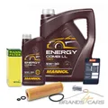 MANN ÖLFILTER + 6l 5W-30 FÜR MERCEDES C E-KLASSE W203 W204 CLK W211 SLK 180 200