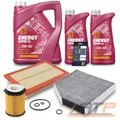 INSPEKTIONSPAKET SET A +ÖL FÜR MERCEDES C-KLASSE W205 E-KLASSE W213 129 - 320 PS