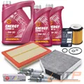 INSPEKTIONSPAKET SET C +ÖL FÜR MERCEDES C-KLASSE W205 E-KLASSE W213 184 - 320 PS