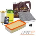 INSPEKTIONSPAKET FÜR AUDI A3 8V SEAT SKODA VW GOLF 7 8 TIGUAN 1.8 2.0 TSI TFSI