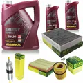 MANN-FILTER Inspektionspaket MANNOL 7L Energy Combi LL 5W-30 für BMW 4