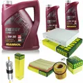 MANN-FILTER Inspektionspaket MANNOL 7L Energy Combi LL 5W-30 für BMW 4