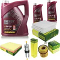 MANN-FILTER Inspektionspaket MANNOL 7L Energy Combi LL 5W-30 für BMW X3