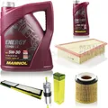 MANN-FILTER Inspektionspaket MANNOL 6L Energy Combi LL 5W-30 für BMW X1