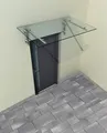 Glaszentrum Hagen - Typ/L 200x90cm Glasvordach Vordach Türvordach VSG