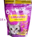 WHISKAS Crunch - 18 x 100 g (€21,83/kg) Topping Huhn Truthahn Ente zum Garnieren