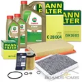 MANN-FILTER INSPEKTIONSPAKET SET A + ÖL FÜR MERCEDES C-KLASSE W205 E-KLASSE W213