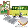 MANN INSPEKTIONSPAKET C FÜR BMW 5-ER G30 G31 520 530 6-ER G32 630 B48 BJ 16 - 20
