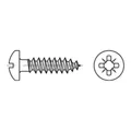 Reyher  Spanplattenschrauben 89096 Hako 4x30-Z vz (1000 Stück)