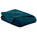 AmeliaHome Tagesdecke Tagesdecke Bettüberwurf Allzweckdecke Wohndecke Steppdecke Abstrakt, mit Füllung blau 170 cm x 270 cm