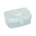 LÄSSIG Kinder Lunchbox Brotdose mit herausnehmbarer Unterteilung, BPA-frei/Lunchbox Tiny Drivers Airplane