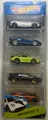 Hot Wheels 5 Pack HW Exotics 5 2015 Porsche 911 GT2 Lamborghini Aventador J