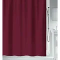 Spirella Duschvorhang Primo 240 cm x 180 cm Bordeaux