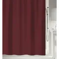 spirella Duschvorhang PRIMO Breite 240 cm, Anti-Schimmel Textil-Duschvorhang, Polyester, 240x180 cm, waschbar rot 240 cm x 180 cm