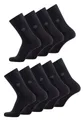 TOM TAILOR Socken TOM TAILOR Herren Socken 9er Pack Basic Strümpfe schwarz TOM TAILOR Herren Socken 9er Pack Basic Strümpfe schwarz