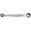 KS TOOLS 503.4657 4 in 1 GEARplus umschaltbar Doppel-Ratschenringschlüssel, 14x1