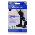 FIRST AID ONLY Kompressionsstrümpfe, geschlossene Spitze schwarz Größe M 1 St.