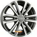 4 Alufelgen MAK SAFARI 6 Gun Metal Mirror Face 8x18 ET45 6x114,3 18 Zoll