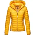 Navahoo Damen Steppjacke Ich bin Hübsch – Leicht, Stylisch & Mit Gold-Details