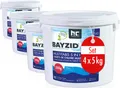 4x5 kg BAYZID® Multitabs 200g 5in1 zur Dauerchlorung und stabile Wasserwerte