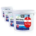 5in1 Multitabs Chlor 4x5kg von BAYZID Chlortabletten 200g Langsamlöslich