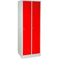 Adb - Umkleideschrank Spind Garderobenschrank Kleiderspind Schrank 1775x600x500 Mm