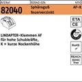 LINDAPTER 820400240200000 Klemme R 82040 KM 20 Sphäroguß feuerverzinkt