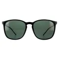 Ray-Ban Sonnenbrille RB4387 601/71 Schwarz Grün