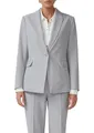 s.Oliver Taillierter Viskosemix-Blazer mit Struktur und Pattentaschen