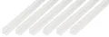 Alberts 499020 Winkelprofil | Kunststoff, weiß | 1000 x 30 x 30 mm | 6er Set