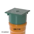Airfit Reinigungsverschluss DN 110, DN 125 mit Deckel in grün, 50300RVGN