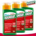 Roundup Unkrautfrei 3 x 400 ml Express Konzentrat Brennnessel Ehrenpreis