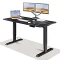 Desktronic Schreibtisch, Schwarz, Holzwerkstoff, 160x62x80 cm, Esszimmer, Tische, Stehtische