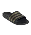 adidas Performance Adilette Aqua 3-Streifen schwarz/gold - 1 Paar Badeschuh
