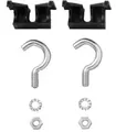 Befestigungssatz für AXA Basta Fahrrad Rahmenschlösser, Ø 12-14 mm Neu