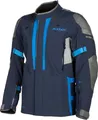 Klim Latitude 2023 Motorrad Textiljacke, blau, M