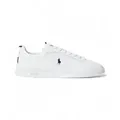 Polo Ralph Lauren für Herren. 809860883006 Lederturnschuhe mit weißem Logo (45), Wohnung, Schnürsenkel, Lässig