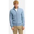 Kronstadt Cardigan Herren KSDorsey Herrenstrickjacke blau M