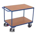 VARIOfit Schwerer Tischwagen mit 2 Ladeflächen 1.000 x 600 mm