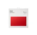 Cricut Dekorationsfolie Transferfolien Rot 8 Stück, Folie, Klebefolie, Bügelfolie, Bügelbilder, zum Aufbügeln, basteln, Bastelmaterial, gestalten, dekorieren