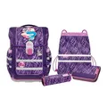 Schulranzen Mädchen McNeill Ergo COMPLETE Magic 4-teiliges Set Schultasche