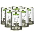 Schecker Nassfutter - 100% Ziege PUR - 6 x 410g - getreidefrei - glutenfrei - hypoallergen - weizenfrei