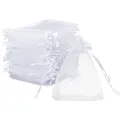 Elegante 120er Organza-Säckchen für Schmuck & Geschenke