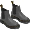Dr. Martens Boot Damen 2976 Gunmetal Virginia grau Basics, Casual Wear Leder EU37 - Grau - 37