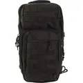 Mil-tec Assault large Eingurtrucksack, schwarz, 29 l - Schwarz