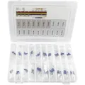 TRU COMPONENTS 418714 Metallschicht-Widerstand Sortiment axial bedrahtet 0.25 W 1% 390 St.