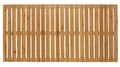 WENKO Baderost Indoor Outdoor Bambus Vorleger 100x50 cm Matte Sauna Pool Dusche